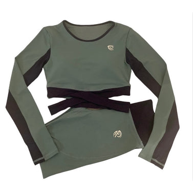 Teal Crop Set