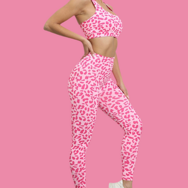 Leopard Pink Set